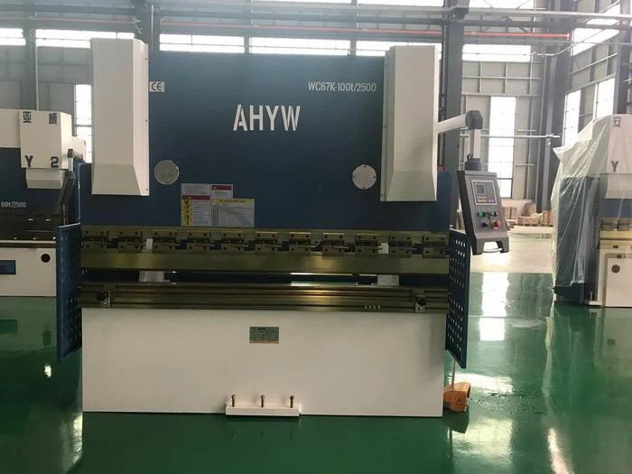 AHYW Yawei 100T 2 axis NC Plate Metal Bending machine 8ft made in china