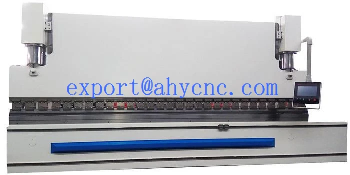 AHYW Yawei 300T6M Large 6 axis ITALY CE cnc press brakes ESA S640 DSP MCS Laser guarding
