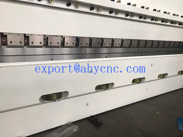 CNC Hydraulic anti deflection table for 6m large yawei 300T sheet metal bending machine made in china factory