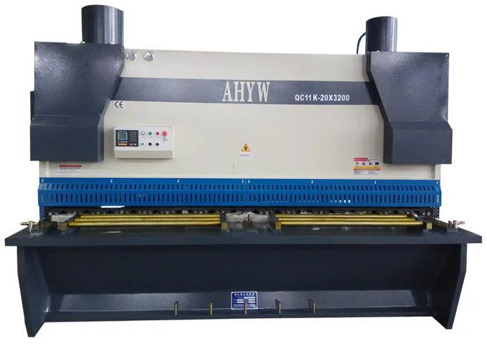 Yawei AHYW 20mm heavy duty thick plate guillotine shears china