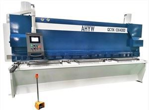 AHYW Yawei 4m CNC metallist giljotiinkääre 13mm
